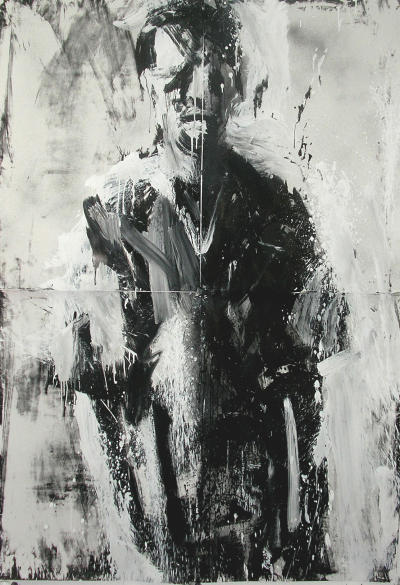 'Jon Standing'. 200 x 140 cm